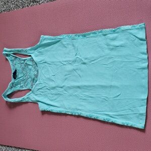 American Eagle Lace Back Boyfriend Tank